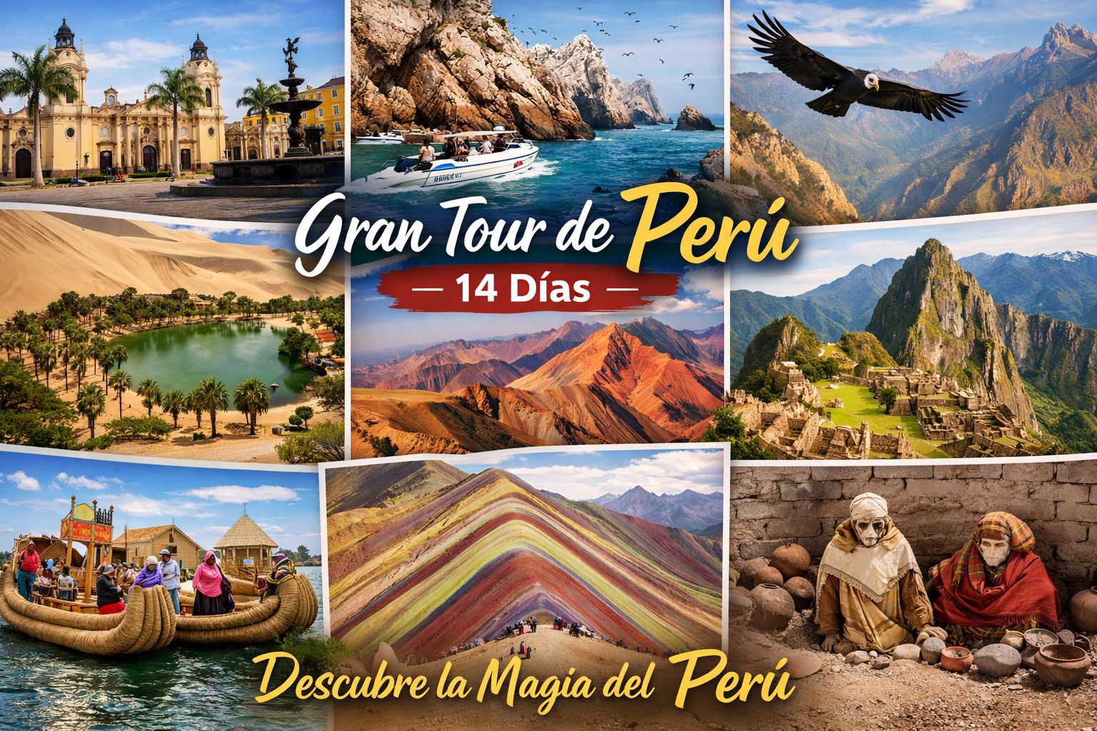 Tour tesoros del sur del Perú